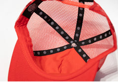 Soggybones Truck ON trucker cap , Red / Yellow