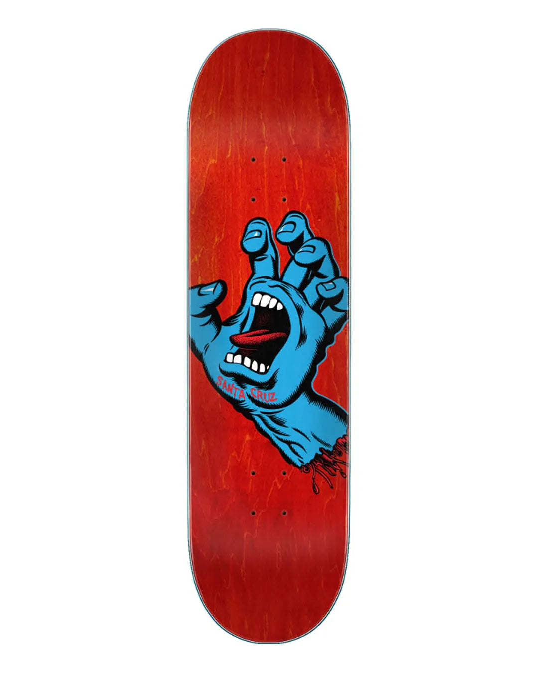 Santa Cruz screaming hand 8” x 31.6” deck