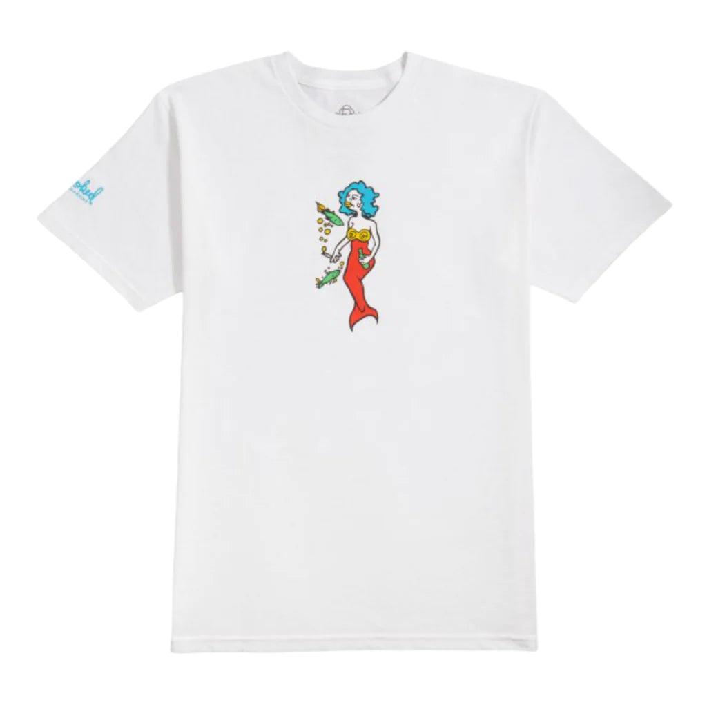 KROOKED MERMAID TEE - WHITE