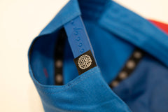 Soggybones Pool Fool 5 panel unstructured cap , Blue / Red