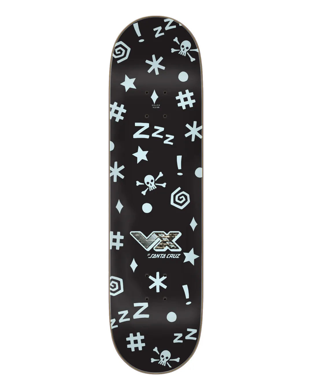 Santa Cruz McCoy fever dream VX Twin deck 8.25” x 31.83”