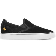 Emerica Wino Slip-on youth - BLACK