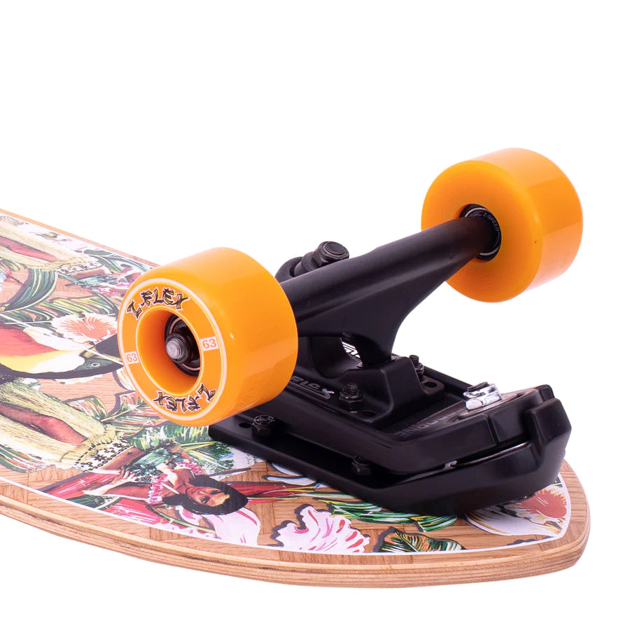 Zfelx surf-a-Google surf skate fish banana train