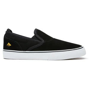 Emerica Wino G6 slip on - Black / White / Gold