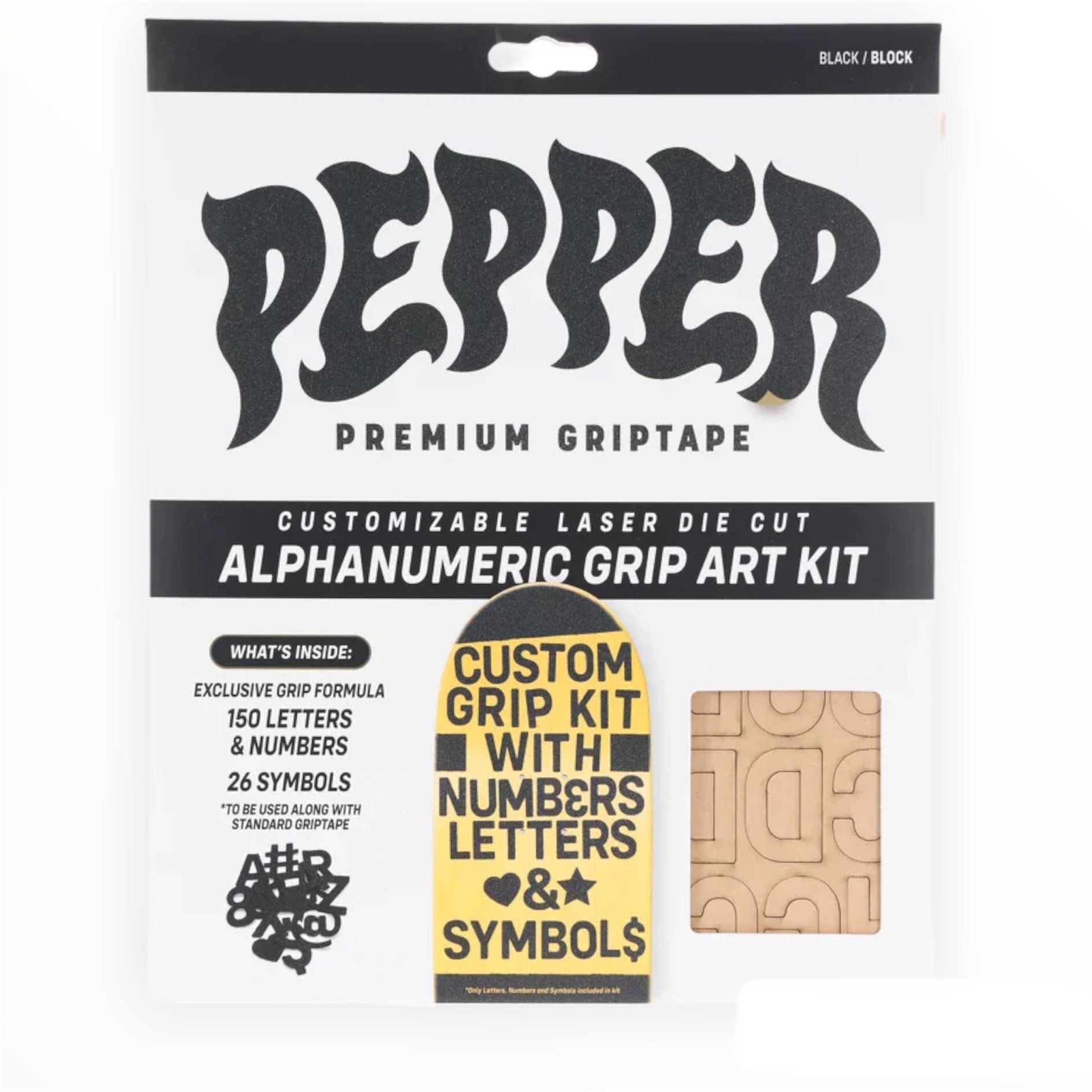 PEPPER GRIP ALPHANUMERIC GRIP KIT