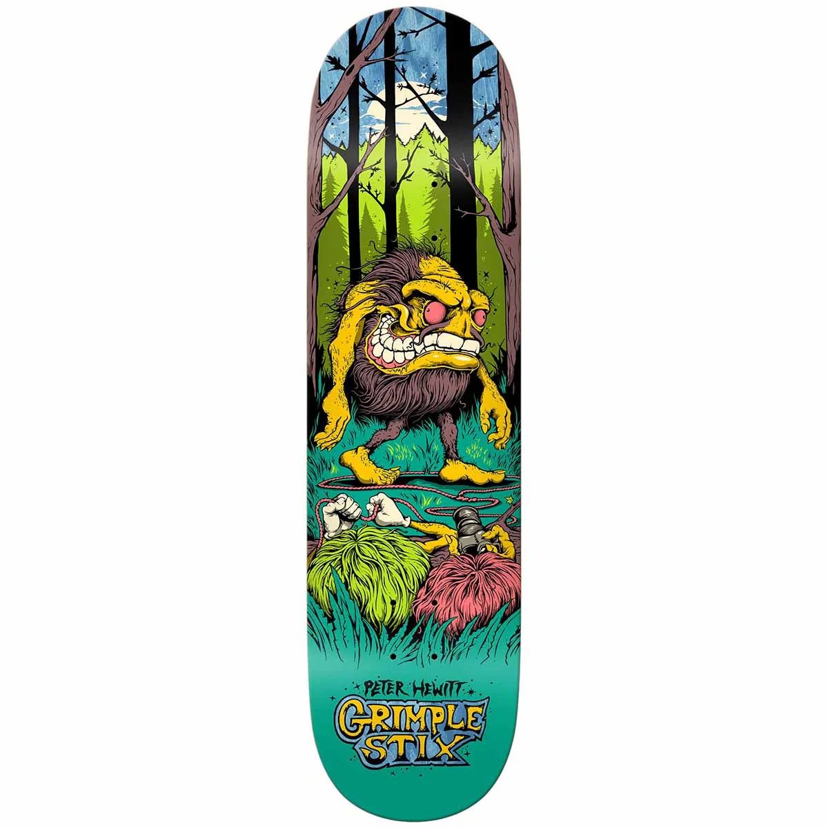 Anti Hero - Peter Hewitt Grimplestix Gryptids 8.65 Skateboard Deck