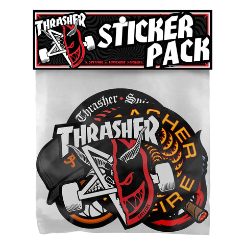 SPITFIRE - THRASHER STICKER PACK