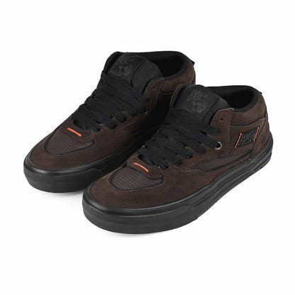 VANS - RIZZO SKATE HALF CAB WAFFLECUP SHOES BROWN/BLACK