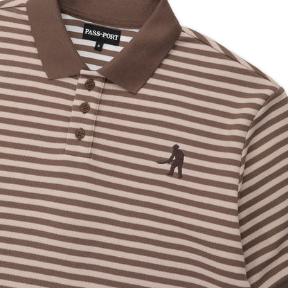PASS~PORT WORKERS POLO - BROWN