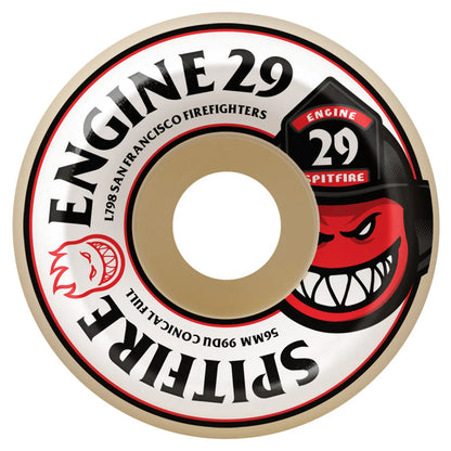 SPITFIRE ENGINE 29 F4 CONICAL FULL WHEELS 54MM 99D