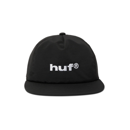 89 NYLON SNAPBACK HAT - BLACK