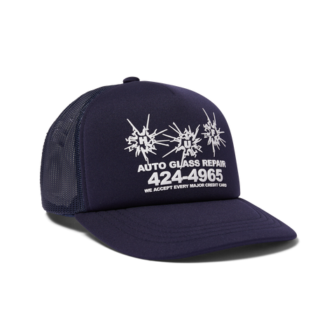 Auto glass trucker cap - Navy