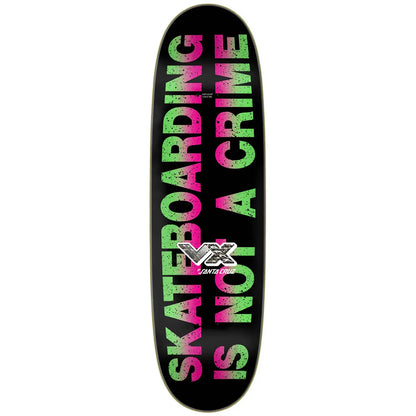 SANTA CRUZ DECK STREET ART VX JEFF KENDALL 9.0
