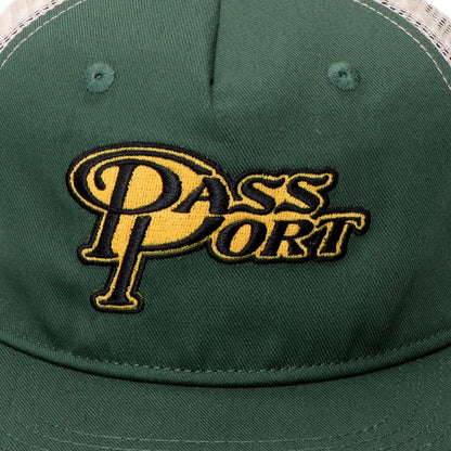 PASS~PORT MINIMUM OUTPUT WORKERS TRUCKER CAP - GREEN