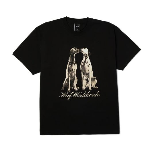 HUF DOGGED TEE - BLACK