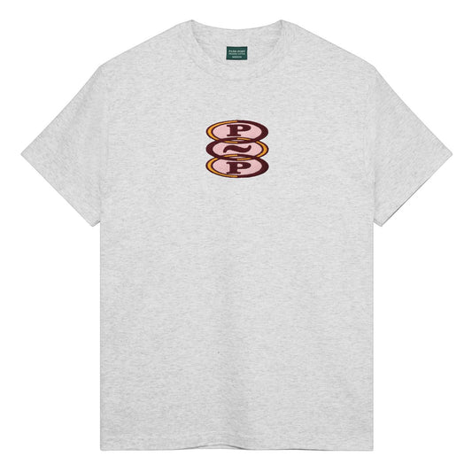 PASS~PORT HOOPS ORGANIC TEE - ASH