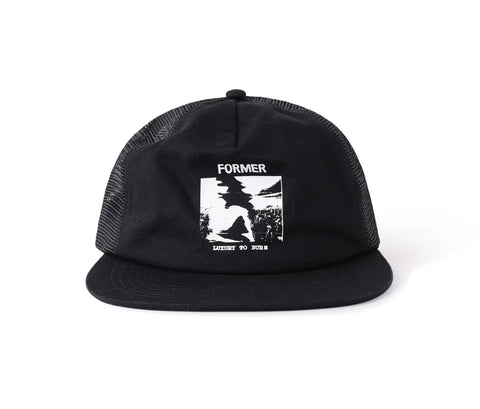 FORMER SHUNNING TRUCKER CAP - BLACK