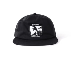 FORMER SHUNNING TRUCKER CAP - BLACK