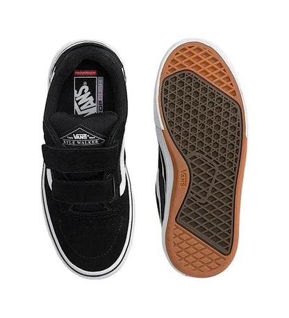 VANS SKATE KIDS KYLE WALKER VELCRO - BLACK/WHITE