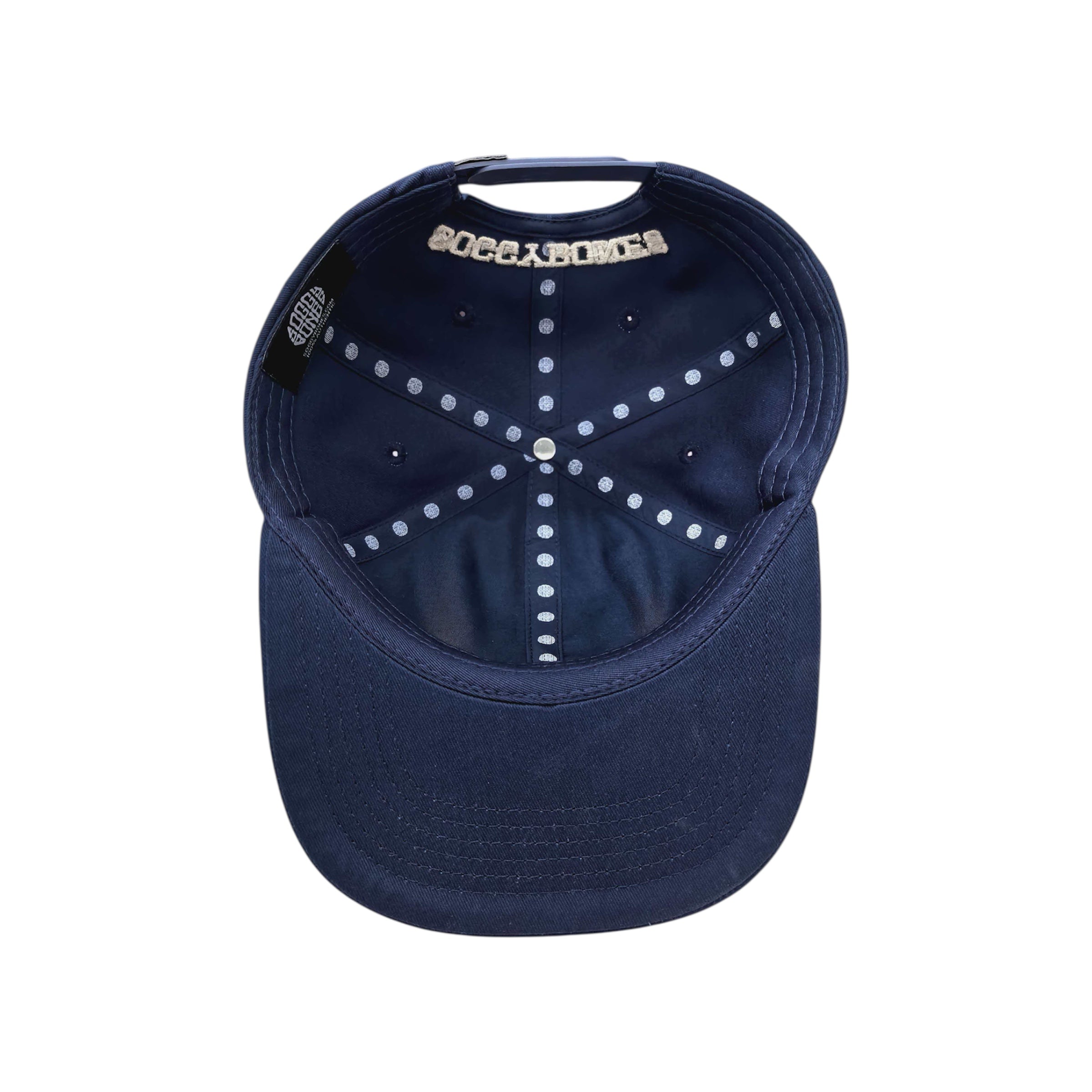 CHAINED SB SNAPBACK - NAVY/ OFFWHITE