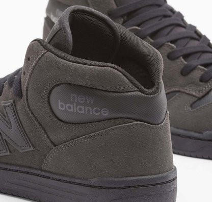 NEW BALANCE NUMERIC 480 HIGH - CHARCOAL / LEATHER