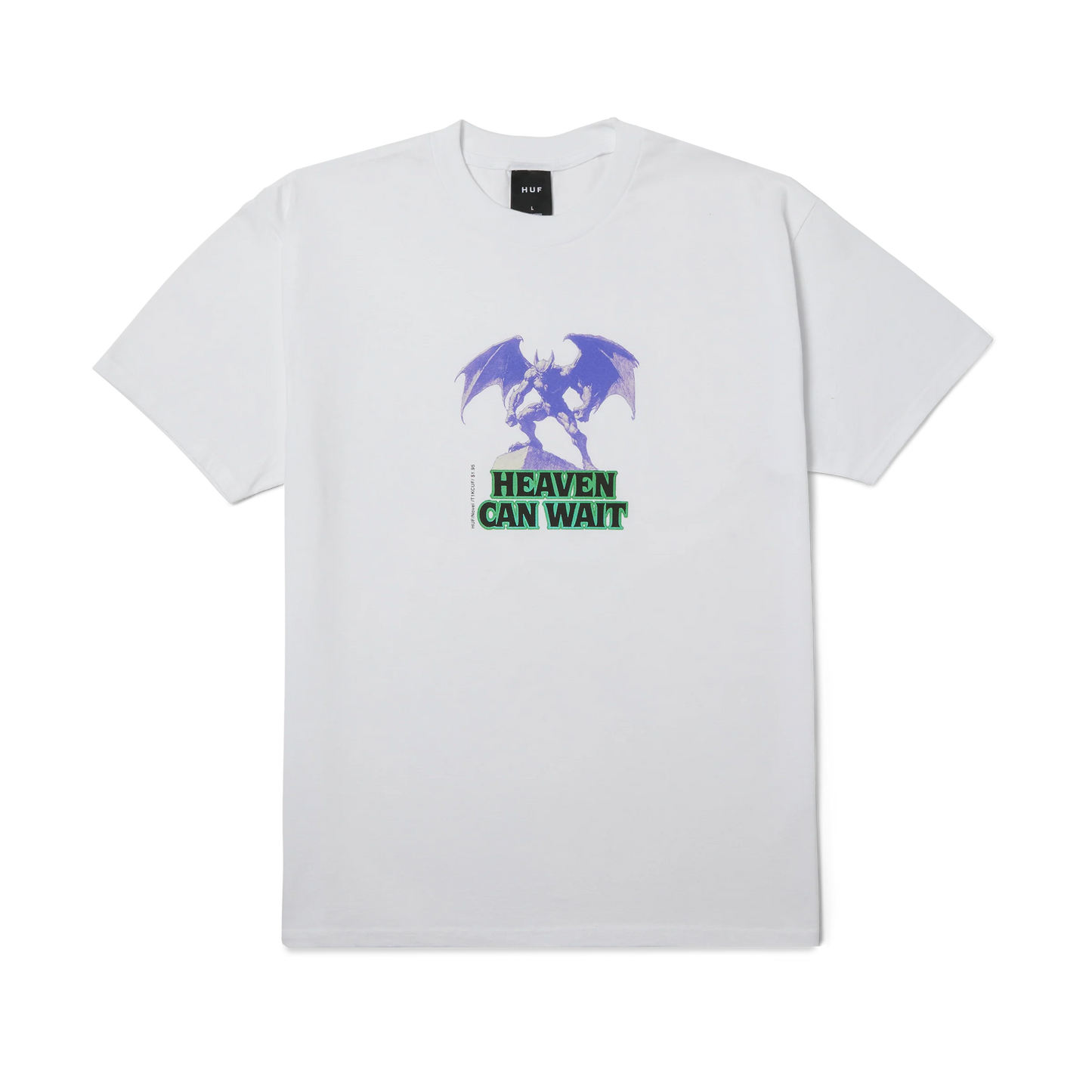 HUF HEAVEN CAN WAIT TEE - WHITE