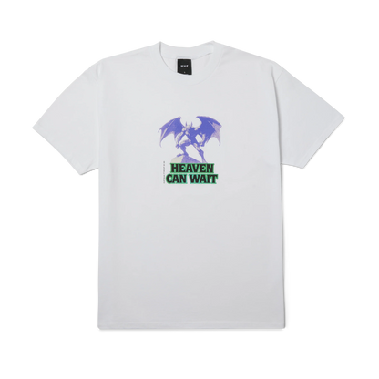 HUF HEAVEN CAN WAIT TEE - WHITE
