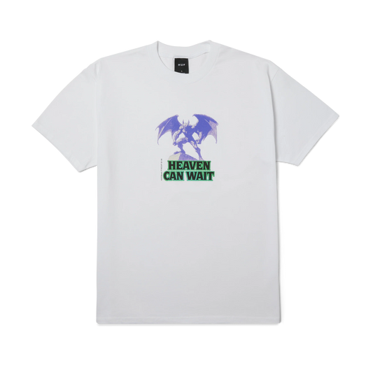 HUF HEAVEN CAN WAIT TEE - WHITE