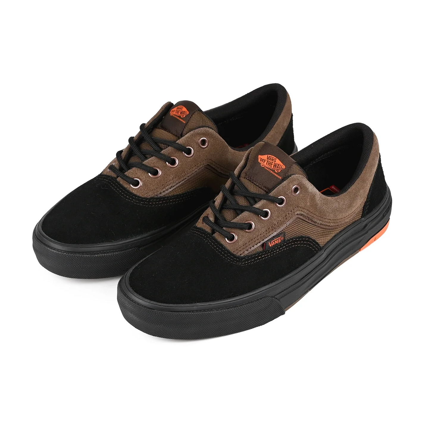 VANS - SKATE ERA WAFFLECUP SHOES BLACK/BROWN