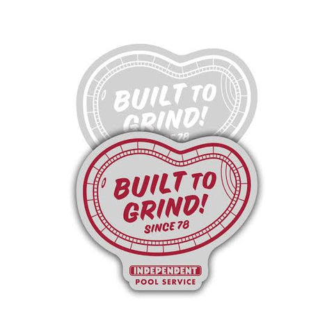 INDEPENDENT POOL SERVICE STICKER