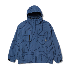 Huf Reservoir jacket - Oil Blue