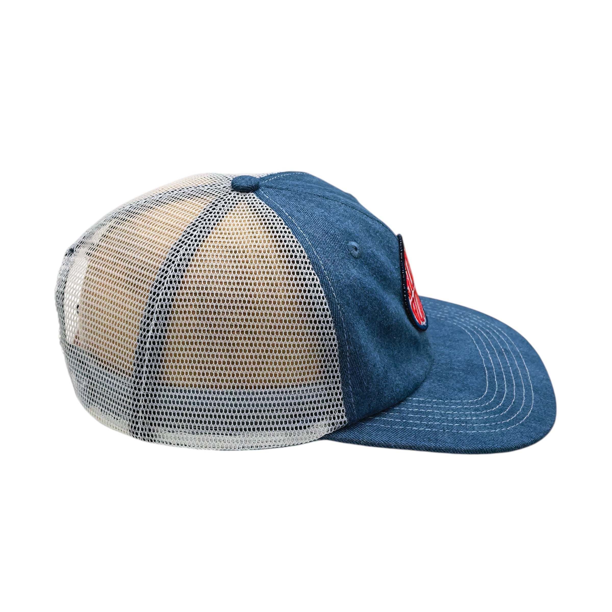 VINTAGE DENIM SOGGYBONES TRUCKER