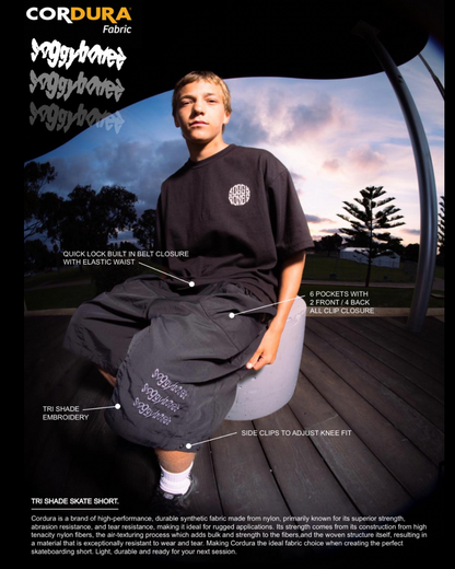 SOGGYBONES TRI SHADE SKATE SHORT