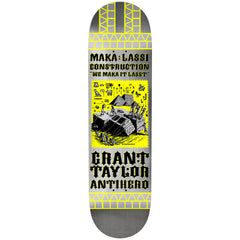 ANTI HERO - GRANT TAYLOR MAKALASSI CONSTRUCTION DBX 8.5 SKATEBOARD DECK