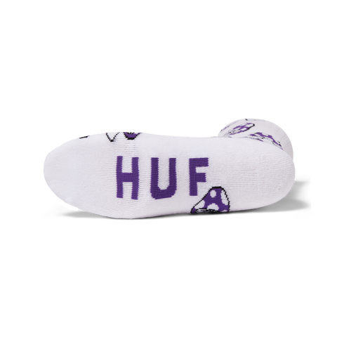 Shrooms crew socks - purple
