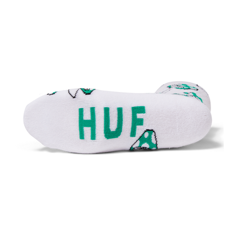Shrooms crew socks - green