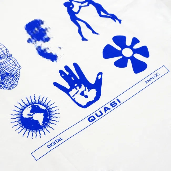 QUASI STATION TEE - WHITE