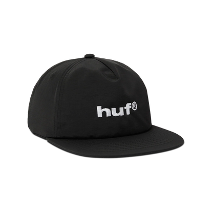 89 NYLON SNAPBACK HAT - BLACK