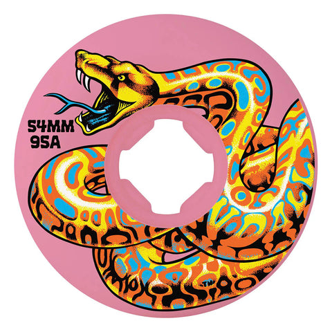 SLIME BALLS - JEFF KENDALL SNAKE PINK 54MM 95A SKATEBOARD WHEELS