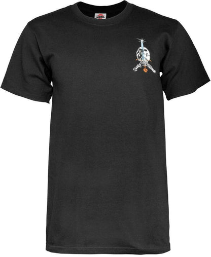 POWELL PERALTA - SKULL & SWORD TEE BLACK