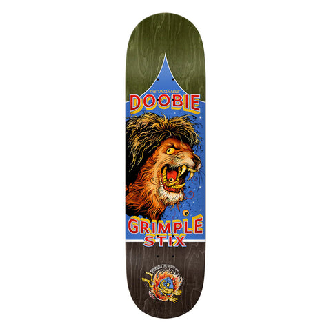 ANTI HERO - DOOBIE GRIMPLESTIX OBVIOUS GREATS 8.5 SKATEBOARD DECK