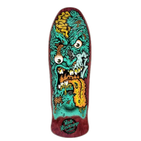SANTA CRUZ - ROB ROSKOPP FACE TWO 9.9 REISSUE SKATEBOARD DECK