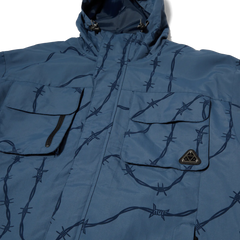 Huf Reservoir jacket - Oil Blue