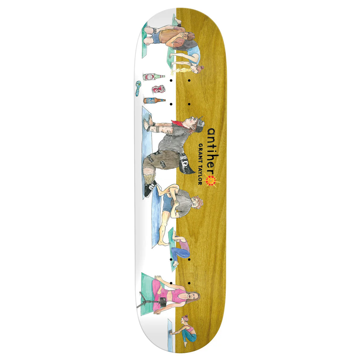 ANTI HERO - TAYLOR I FARTED IN YOGA 8.5” SKATEBOARD DECK