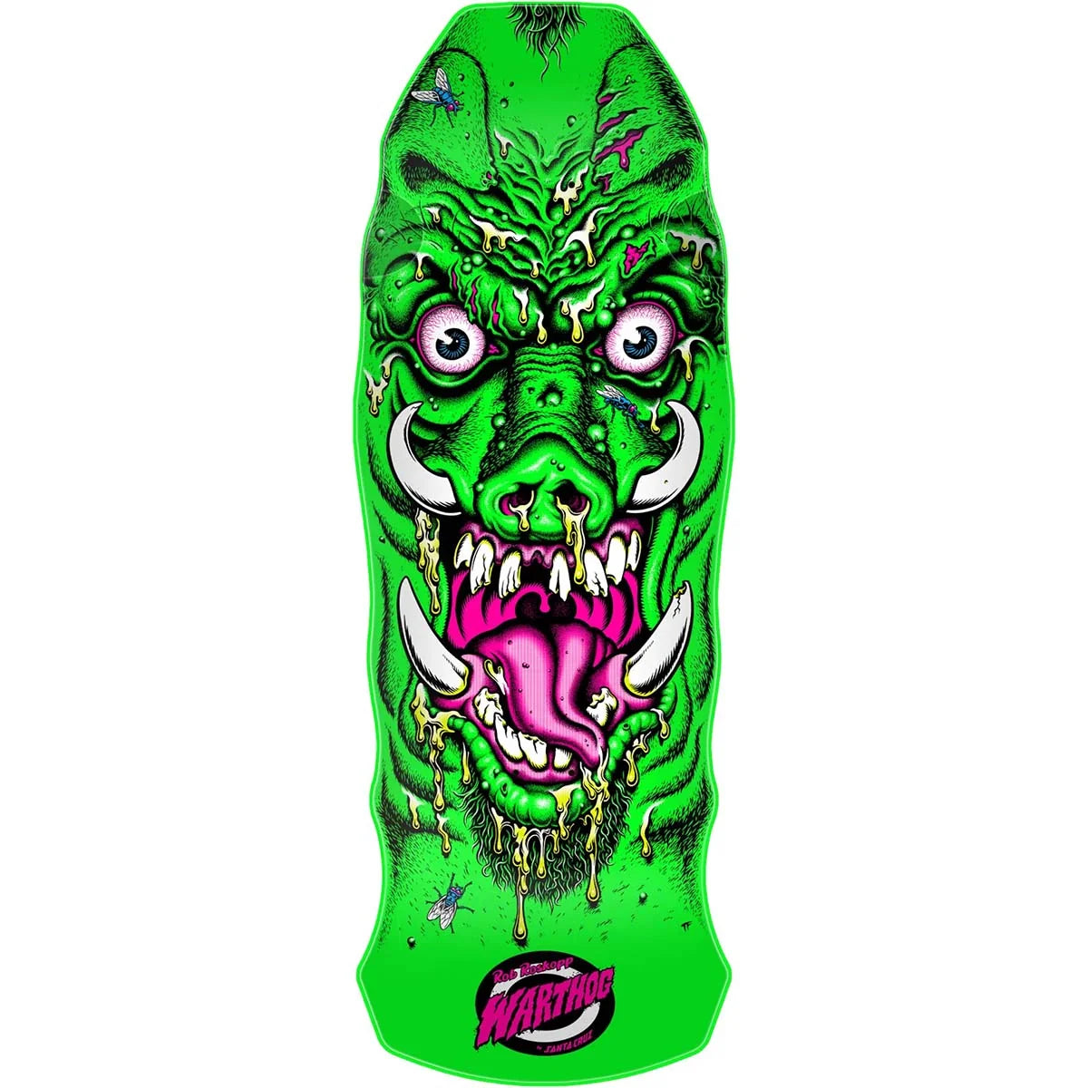 Santa Cruz - Rob Roskopp Warthog Freaks 11.0 Skateboard Deck