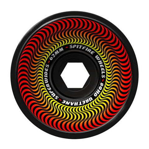 Spitfire superwides black 62mm
