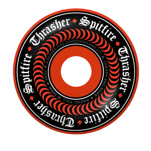 SPITFIRE F4 99D THRASHER OATH RADIAL FULL WHEELS 58MM