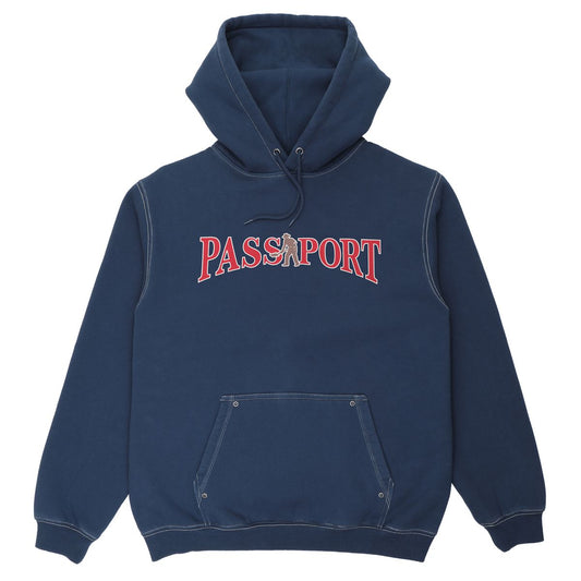 PASS~PORT OFFICIAL CONTRAST HOOD - WASHED NAVY