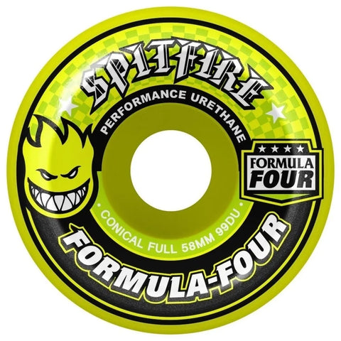 SPITFIRE F4 99D CONICAL FULL 58MM - YELLOW