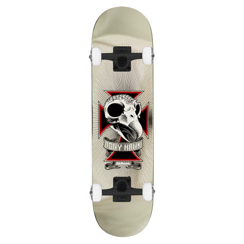 Birdhouse skull chrome 8.2”complete